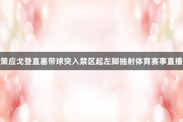 策应戈登直塞带球突入禁区起左脚抽射体育赛事直播