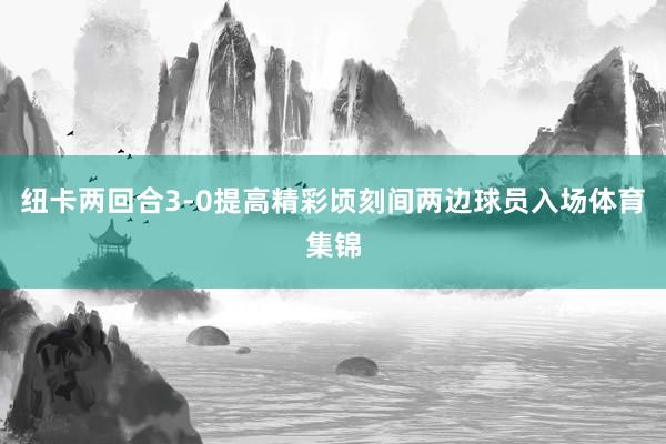 纽卡两回合3-0提高精彩顷刻间两边球员入场体育集锦
