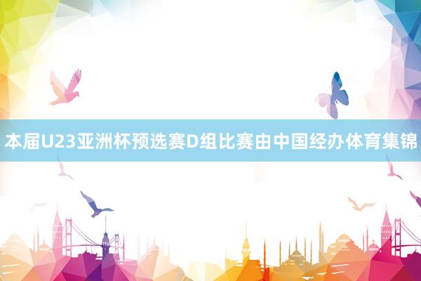 本届U23亚洲杯预选赛D组比赛由中国经办体育集锦