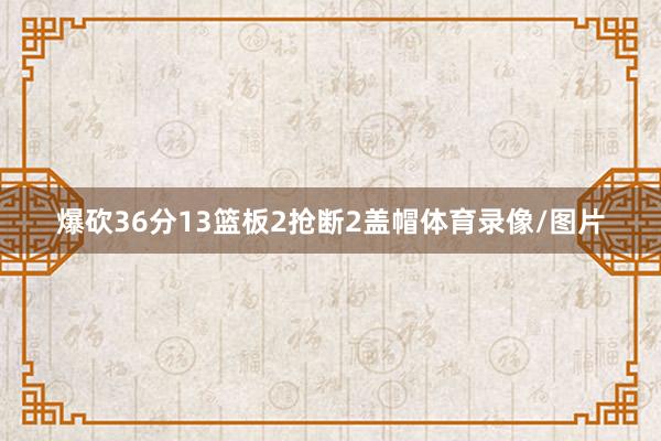 爆砍36分13篮板2抢断2盖帽体育录像/图片