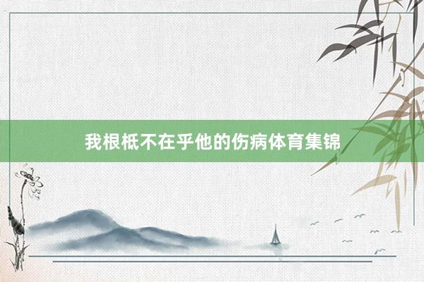 我根柢不在乎他的伤病体育集锦