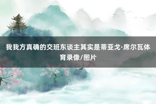 我我方真确的交班东谈主其实是蒂亚戈·席尔瓦体育录像/图片